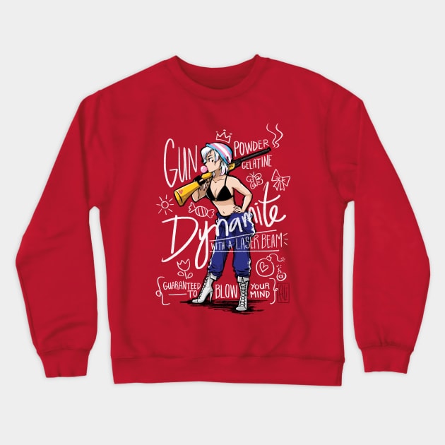 Dove: Killer Queen Crewneck Sweatshirt by artsy_alice